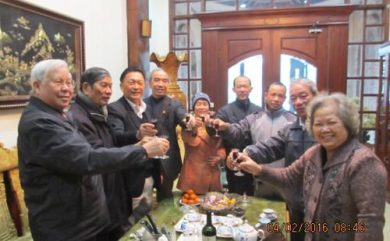 GS PHAN ĐĂNG NHẬT VÀ NHÓM NGHIÊN CỨU  LÀM VIỆC TẠI VĨNH PHÚC
