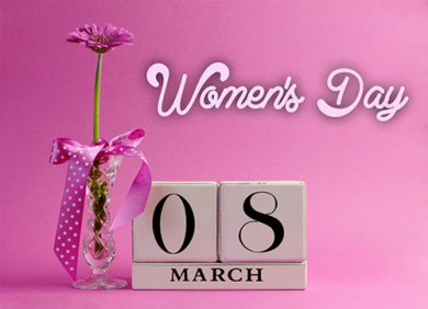 Chúc mừng ngày Quốc tế Phụ nữ 8 -3