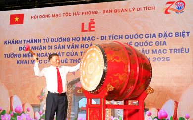 LỄ KHÁNH THÀNH ĐỀN THỜ CÁC VUA TRIỀU MẠC TẠI HẢI PHÒNG