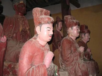 Đầm Nhà Mạc trước khi được khai quật