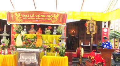 HẢI PHÒNG TỔ CHỨC ĐẠI LỄ CÚNG GIỖ THÁI HOÀNG THÁI HẬU MẠC TRIỀU