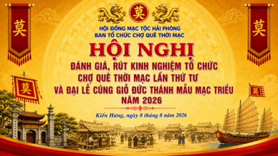 HẢI PHÒNG HỌP NỘI BỘ RÚT KINH NGHIỆM CHỢ QUÊ THỜI MẠC