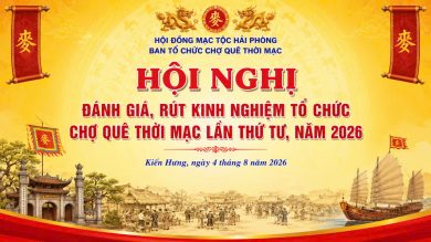 HẢI PHÒNG HỌP RÚT KINH NGHIỆM CHỢ QUÊ THỜI MẠC